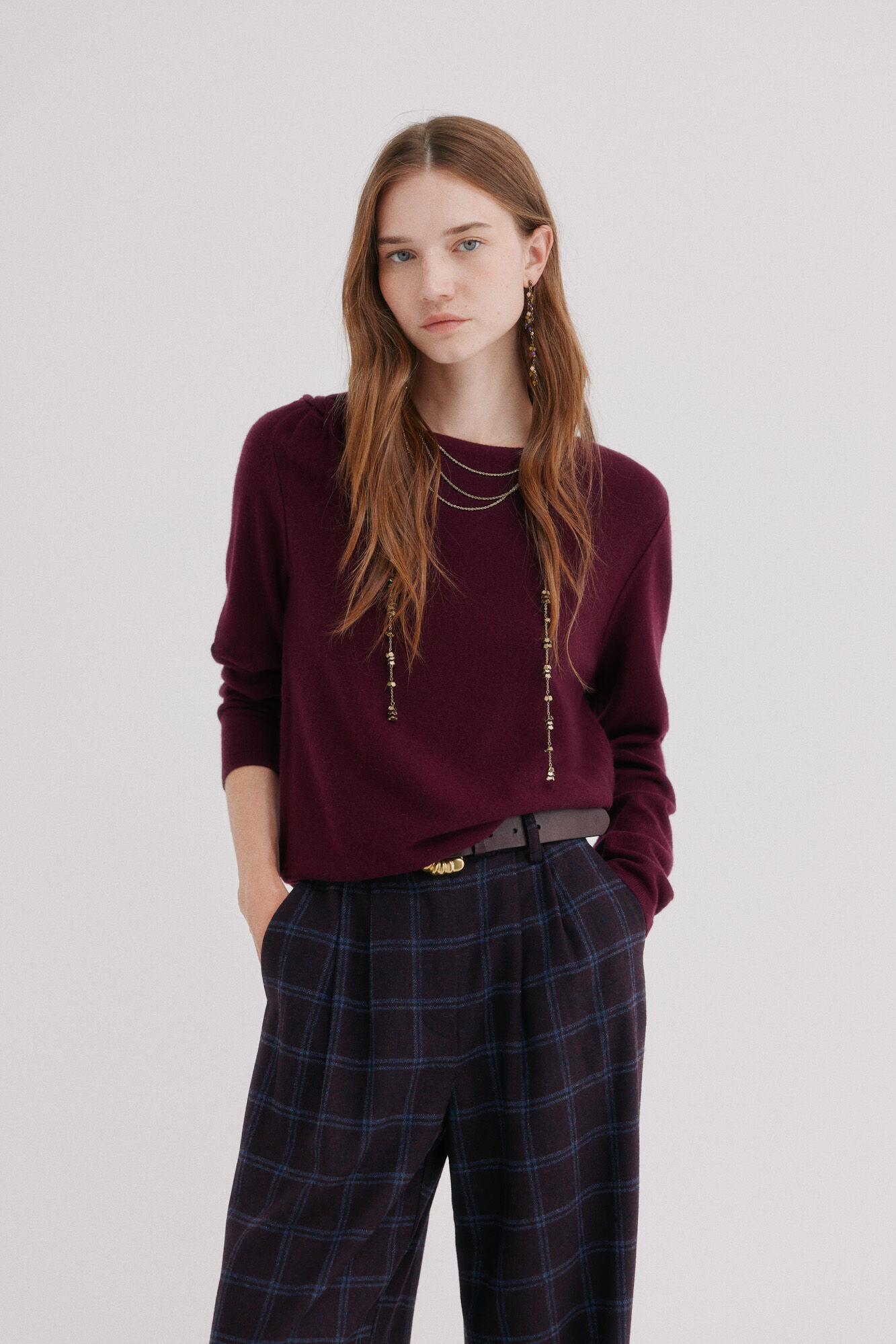 Hoss Intropia Idalia. Camisola drapeada