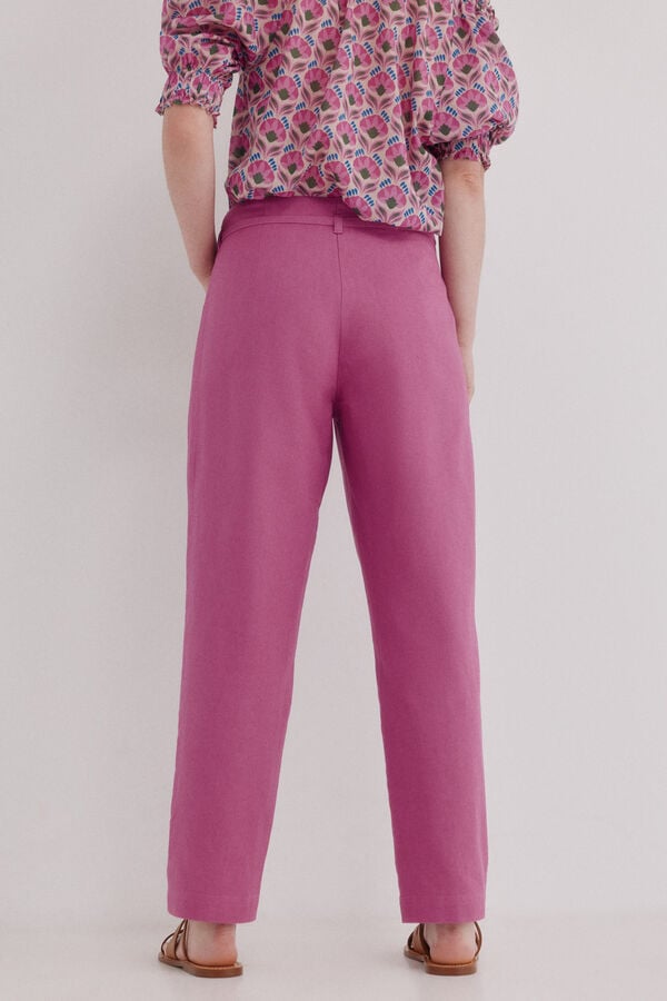 Hoss Intropia Phaedra. Pantal&oacute;n fluido Rosa