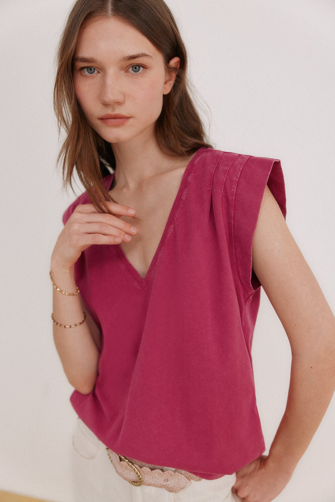 Hoss Intropia T-shirt lavada Manuela