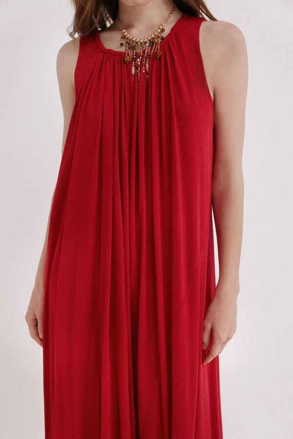 Hoss Intropia Arlet. Vestido largo rojo