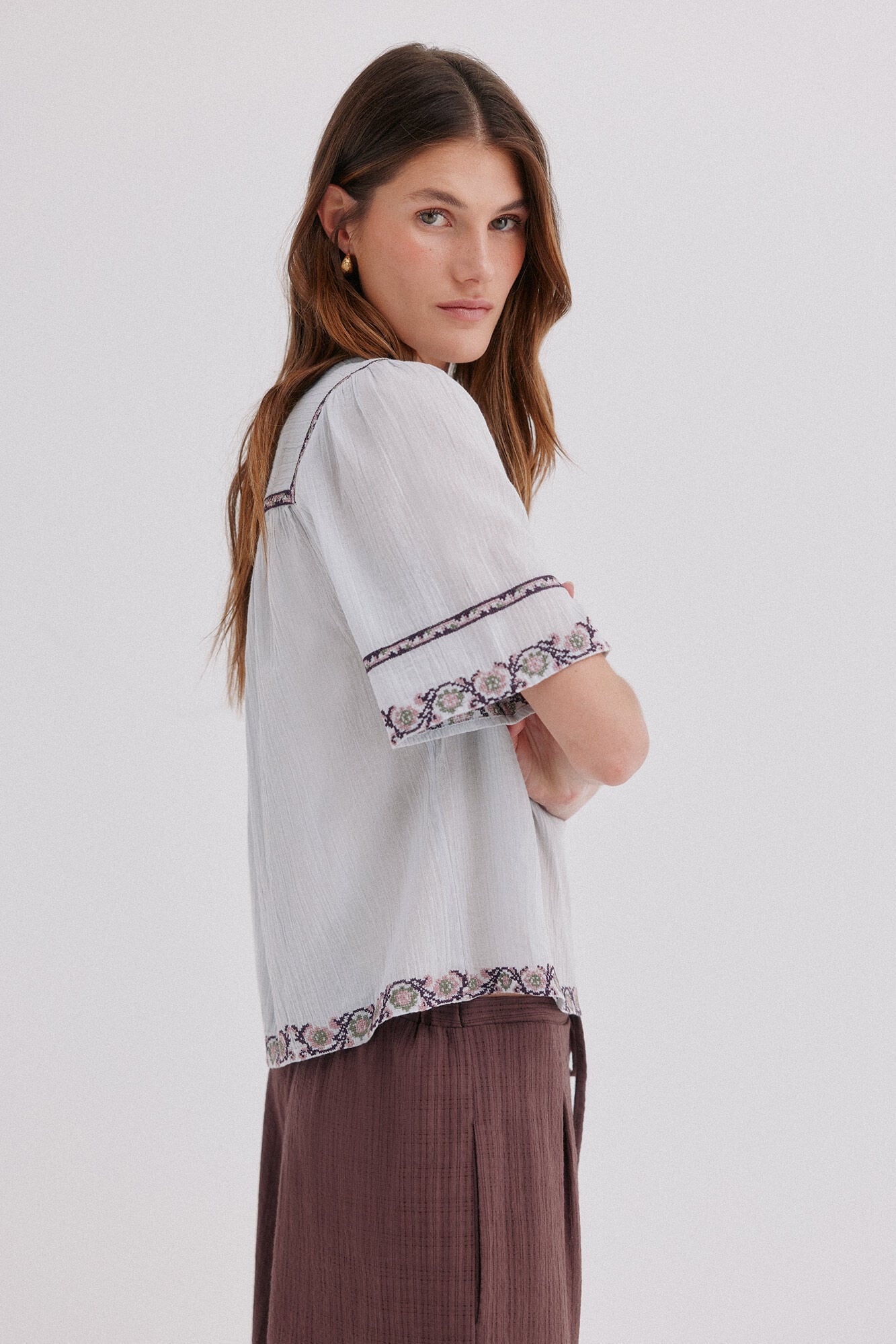 Hoss Intropia Cecile. Blusa flu&iacute;da