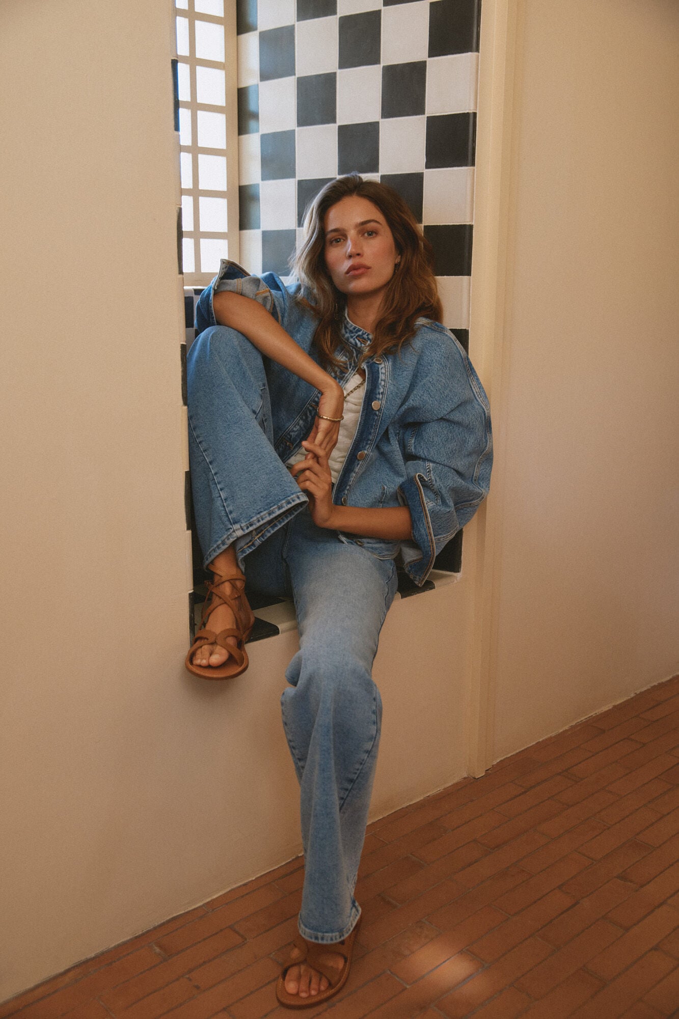 Hoss Intropia Briar. Jeans bordados