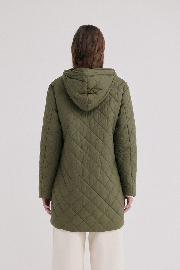 Hoss Intropia Daneris. Chaqueta midi Kaki