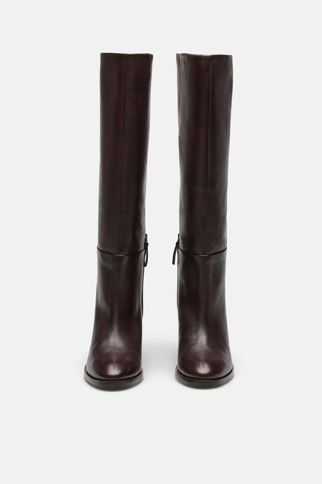 Hoss Intropia Melisa. Botas de pele com salto