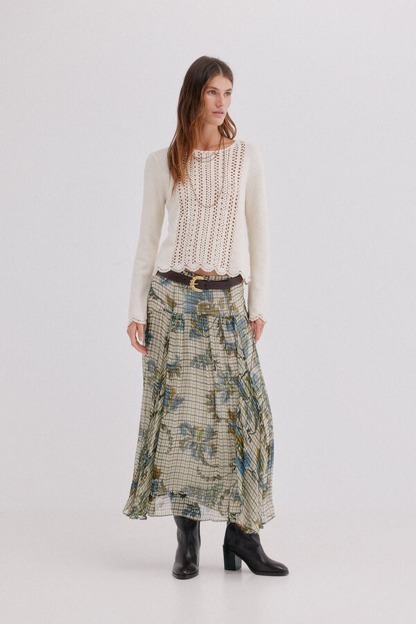 Hoss Intropia Isabelle. Jersey calados Beige