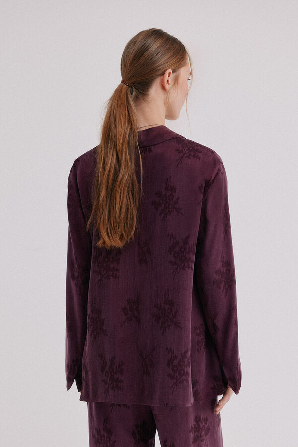 Hoss Intropia Elmira. Blazer jacquard Vino