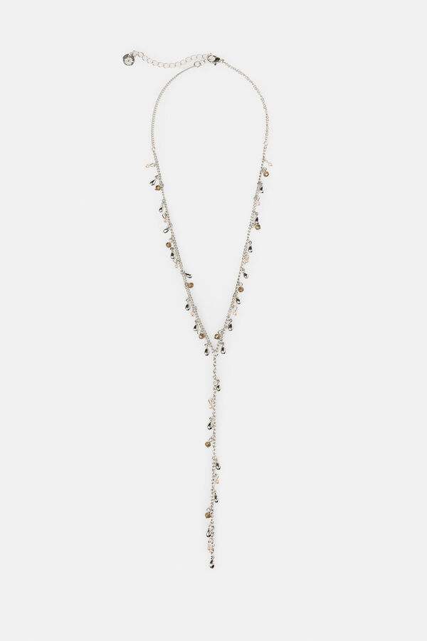 Hoss Intropia Leandra. Collar plata Gris