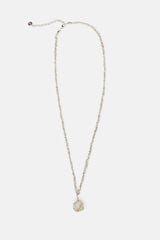 Hoss Intropia Luz. Collar con piedra natural Gris