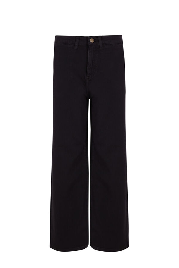 Hoss Intropia Piera. Pantal&oacute;n jacquard Gris