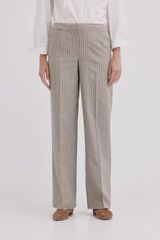 Hoss Intropia Presley. Pantal&oacute;n rayas Marfil